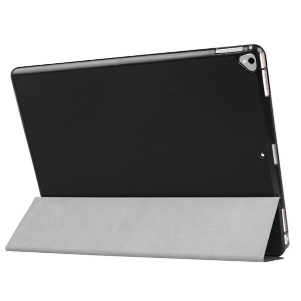 iPad Pro 12.9" (2017) Trifoldet Stand Smart Tablet-etui Cover - Sort