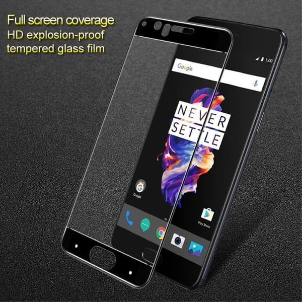 IMAK Full Size Tempered Glass Protector Film for OnePlus 5