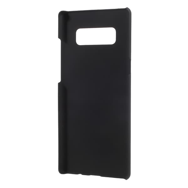 Rubberized PC Hard Cell Phone Cover for Samsung Galaxy Note 8 - Black