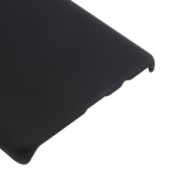 Rubberized PC Hard Cell Phone Cover for Samsung Galaxy Note 8 - Black