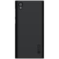 Miniatyrbillede 1 af 5: NILLKIN Super Frosted Shield Hårdt Mobiltelefoncover til Sony Xperia L1 - Sort