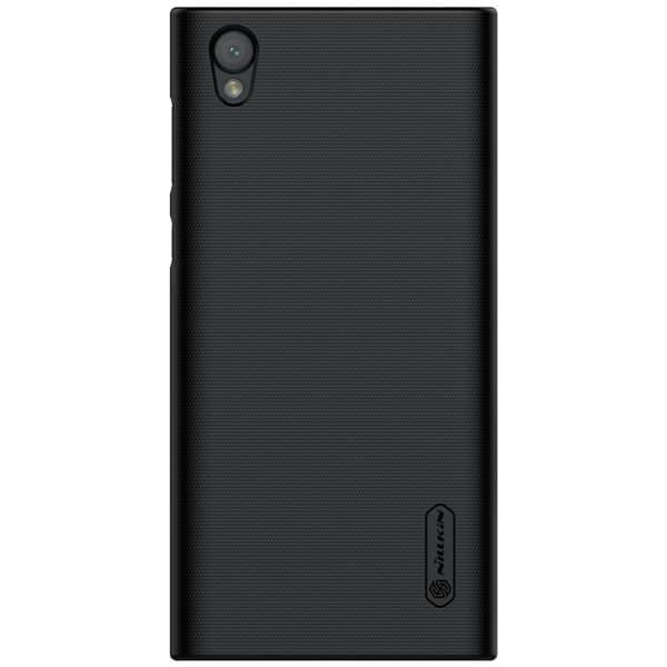 NILLKIN Super Frosted Shield Hårdt Mobiltelefoncover til Sony Xperia L1 - Sort