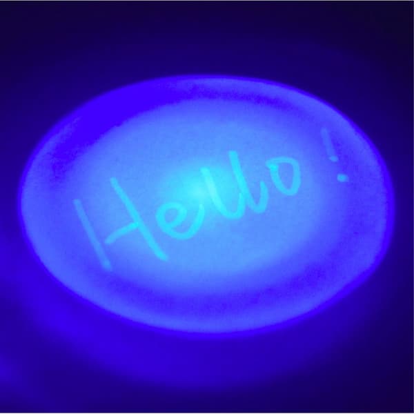 Osynlig bläckpenna med UV Ljus Hemliga Meddelande