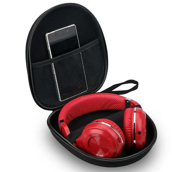 Portabel Hörlur headset Bärbar Förvaringsväska Väska - Svart