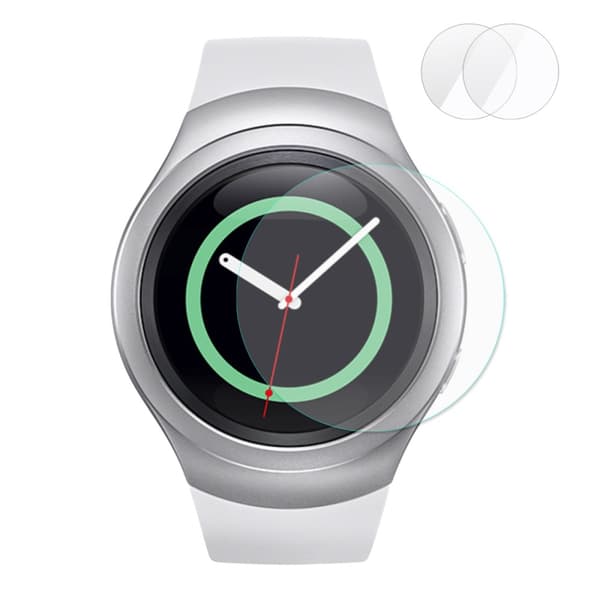 2 pcs HAT PRINCE Samsung Gear S2 Tempered Glass 0.2mm