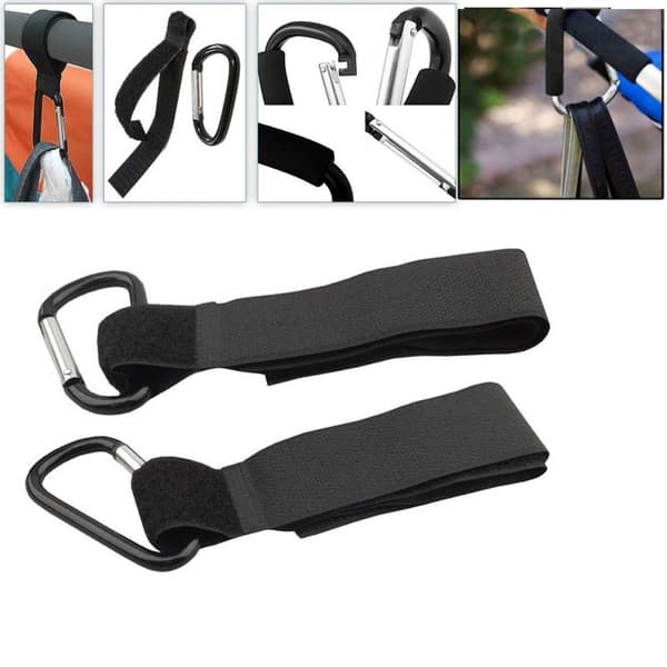 Barnvagnskrokar 2-Pack