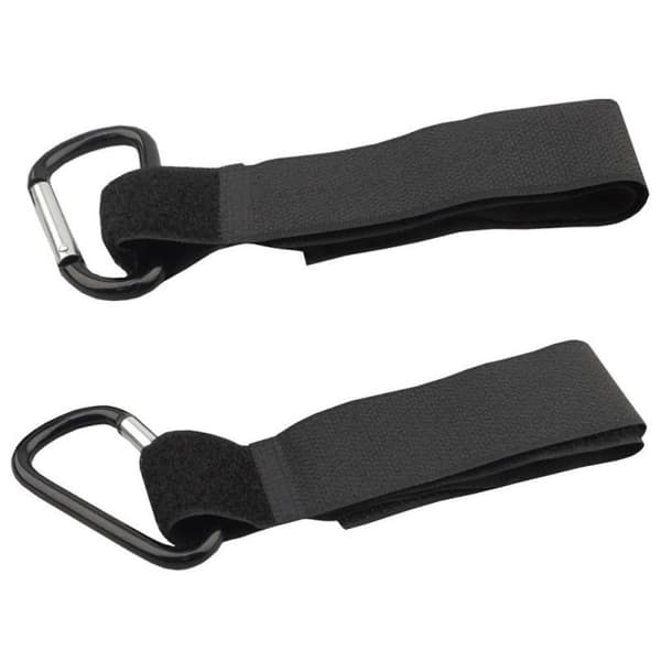 2 PCS Fast Velcro+klapvognkrog i aluminiumslegering til barnevogn