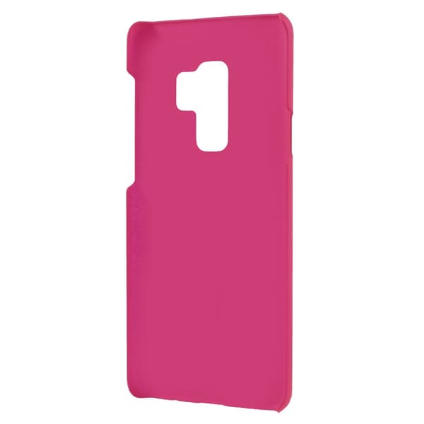 For Samsung Galaxy S9 Plus Rubberized Hard Plastic Case - Rose