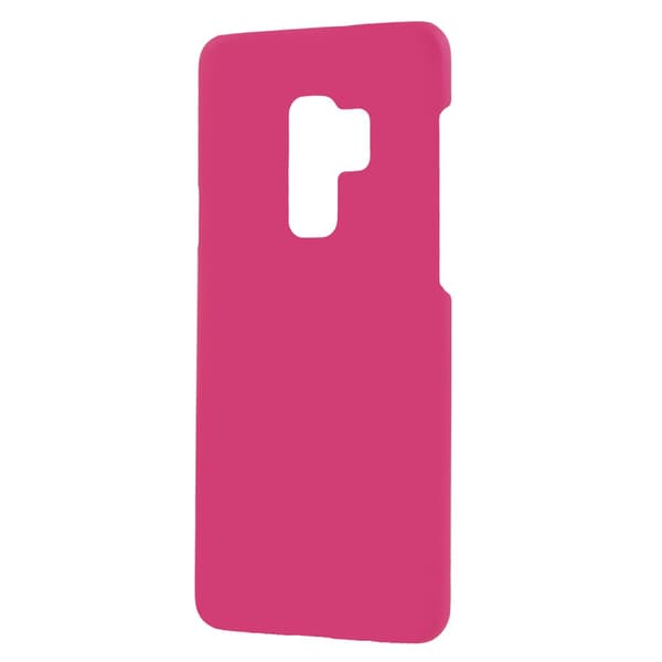 For Samsung Galaxy S9 Plus Rubberized Hard Plastic Case - Rose
