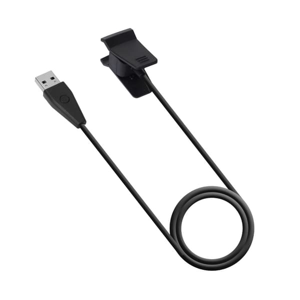 100cm udskiftning USB opladningskabel til Fitbit Alta - sort