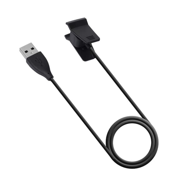 100cm udskiftning USB opladningskabel til Fitbit Alta - sort