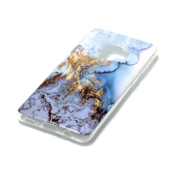 Samsung Galaxy S9 G960 TPU Phone Protection Case - Marble Baby Blue