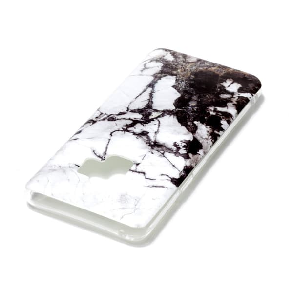 IMD Patterned TPU Mobile Cover Samsung Galaxy S9 SM-G960 - Grey Marble