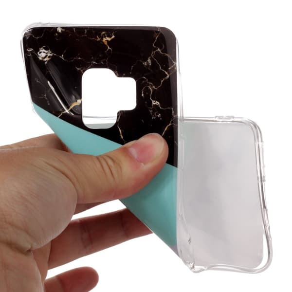 IMD Patterned TPU Mobile Cover Samsung Galaxy S9 SM-G960 - Splicing Marble