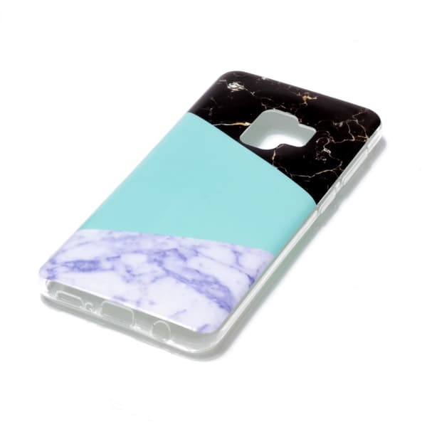 IMD Patterned TPU Mobile Cover Samsung Galaxy S9 SM-G960 - Splicing Marble