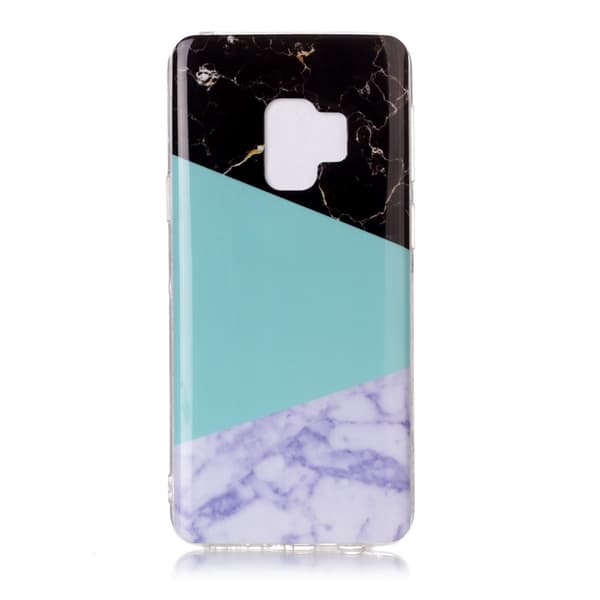 IMD Patterned TPU Mobile Cover Samsung Galaxy S9 SM-G960 - Splicing Marble