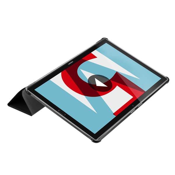 Trifoldet etui med stativ til Huawei MediaPad M5 10/M5 10 (Pro)
