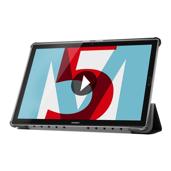 Trifoldet etui med stativ til Huawei MediaPad M5 10/M5 10 (Pro)