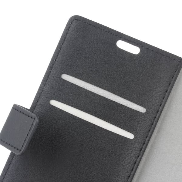 Wallet Stand Case for Alcatel A5 LED - Black