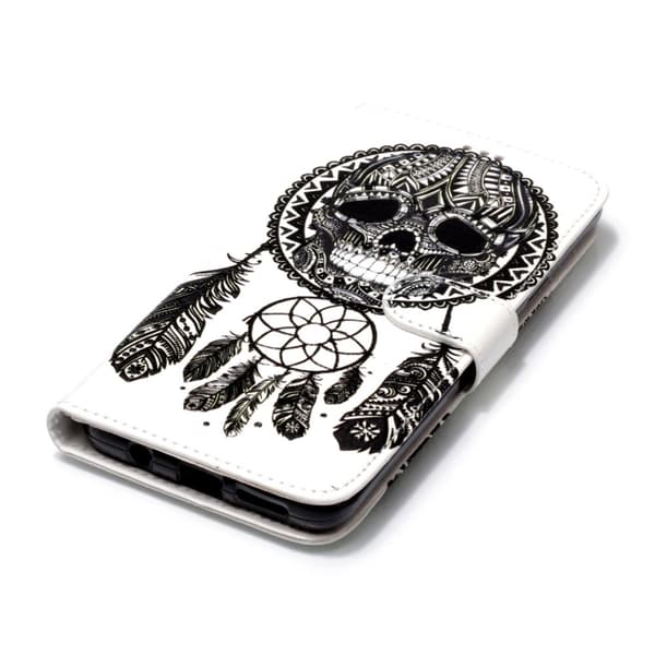 Samsung Galaxy S9 Plus Wallet Case - Skull Dream Catcher