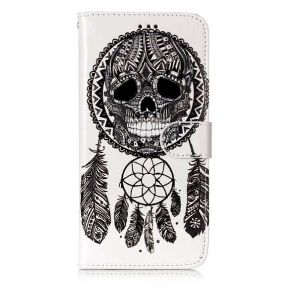 Samsung Galaxy S9 Plus Wallet Case - Skull Dream Catcher