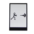 Miniatyrbillede 2 af 2: HAT PRINCE Stylish Chic PVC Decal Sticker for iPad - Qigong Man