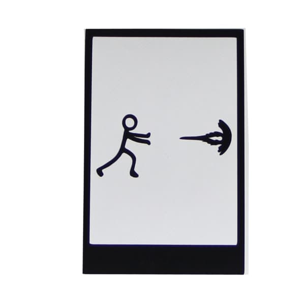 HAT PRINCE Stylish Chic PVC Decal Sticker for iPad - Qigong Man