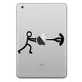 Miniatyrbillede 1 af 2: HAT PRINCE Stylish Chic PVC Decal Sticker for iPad - Qigong Man