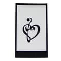 Miniatyrbillede 2 af 2: HAT PRINCE Stylish Chic PVC Decal Sticker for iPad - Heart Note