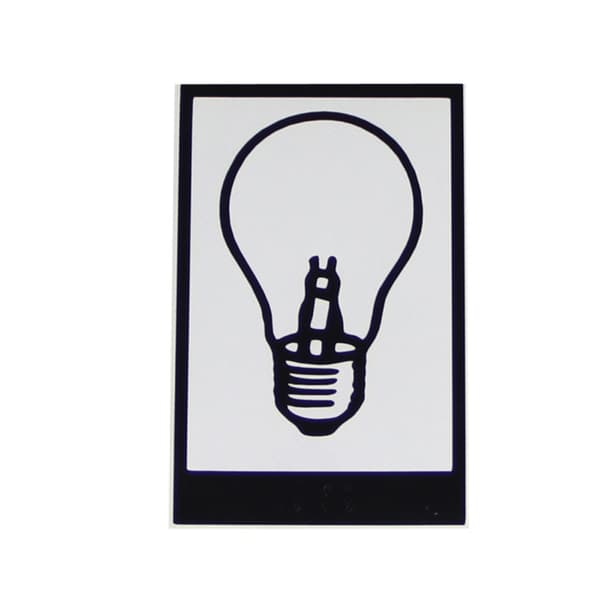 HAT PRINCE Stylish Chic Decal Sticker for iPad Couple in Bulb