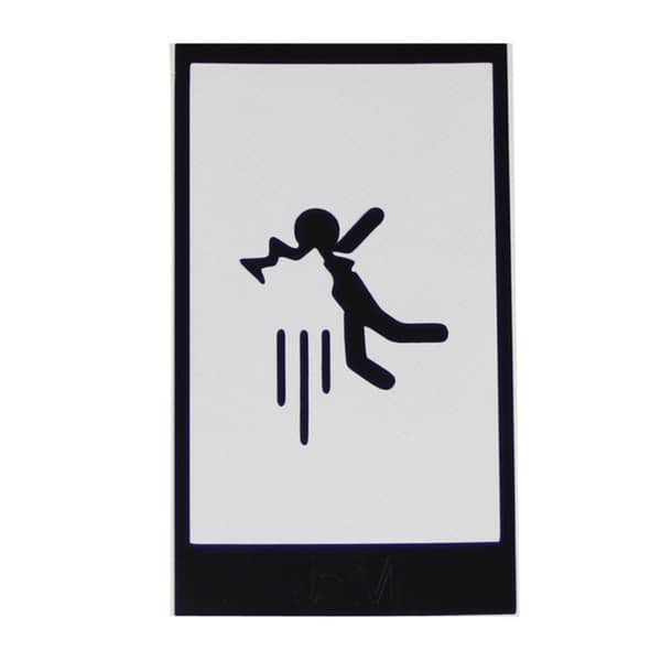 HAT PRINCE Stylish Chic Decal Sticker for iPad - Tumbling Man