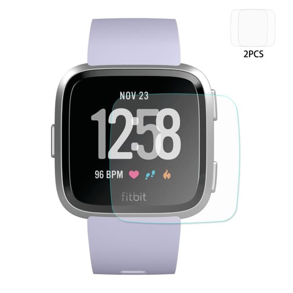 2 st HAT PRINCE Fitbit Versa Tempered Glass 0.2mm