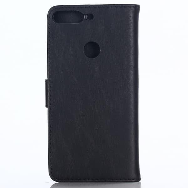 Huawei Honor 7C/Enjoy 8/Y7 Prime 2018 Plånboksfodral - Svart