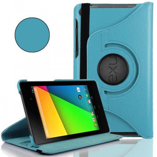 360° Rotation fodral 7" Nexus 2nd gen BRUN