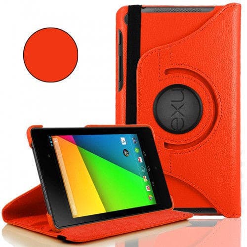 360° Rotation fodral 7" Nexus 2nd gen BRUN
