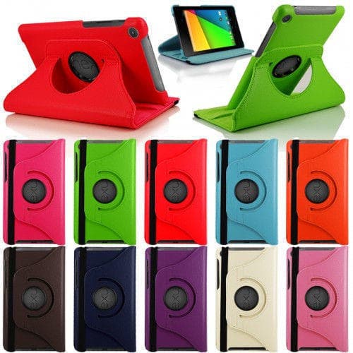 360° Rotation fodral 7" Nexus 2nd gen BRUN