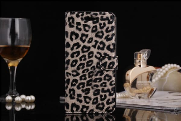 Iphone 6 Plus 5.5" Plånboksfodral / Fodral Leopard