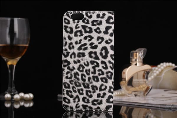 Iphone 6 Plus 5.5" Plånboksfodral / Fodral Leopard