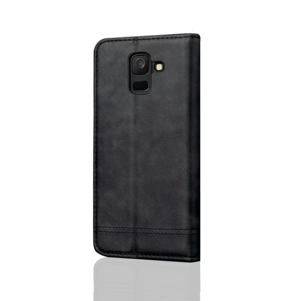 Stilrent Plånboksfodral till Samsung Galaxy A6 Plus (LEMAN)