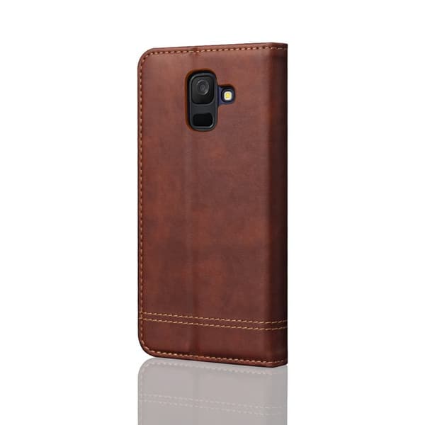 Stilrent Plånboksfodral till Samsung Galaxy A6 Plus (LEMAN)