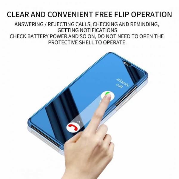 Samsung S9 Plus Smart Flip Case Clear View Seisova V2 Rocket