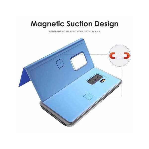 Samsung S9 Plus Smart Flip Case Clear View Seisova V2 Rocket