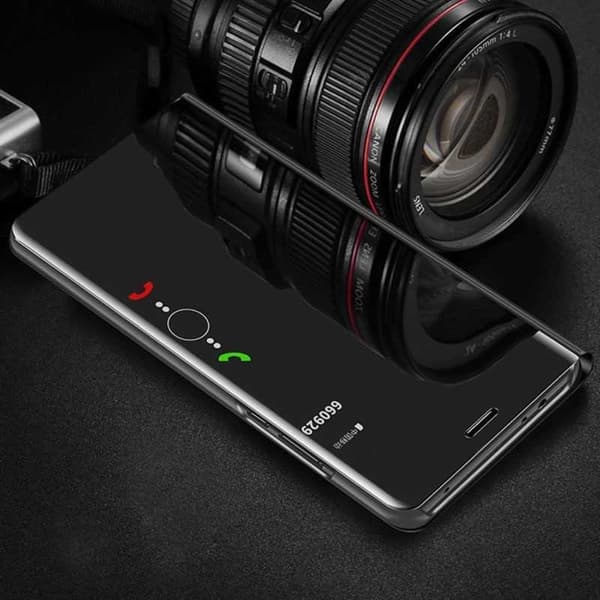 Huawei P20 Lite Smart Flip Case Clear View Seisova V2 Rocket