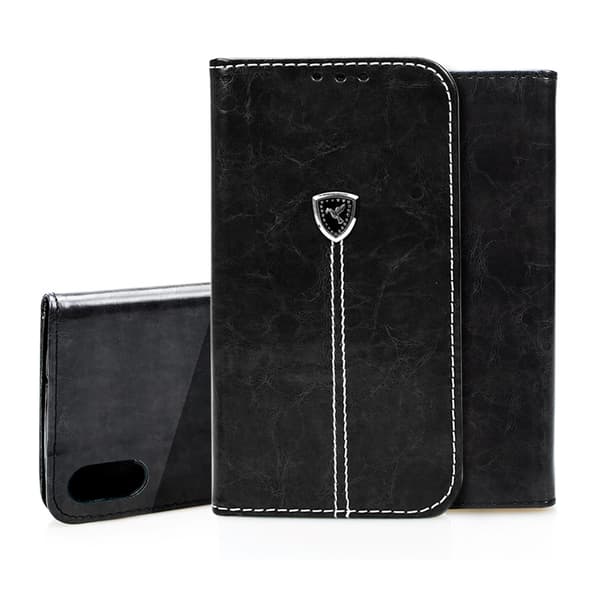 iPhone-X/XS Elegant Robust Lyxfodral Svart Svart