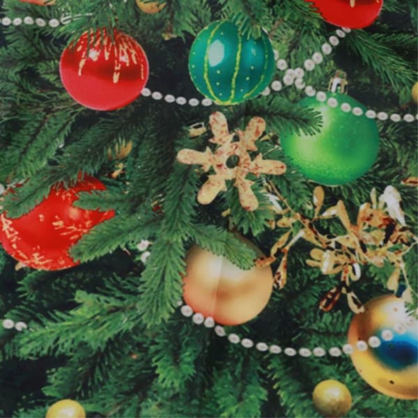 Badeværelsesbruseforhæng Shower Curtain Christmas  - Juletræ
