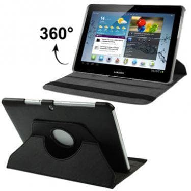 360 Rotation fodral Samsung Tab 3 10.1" - Svart