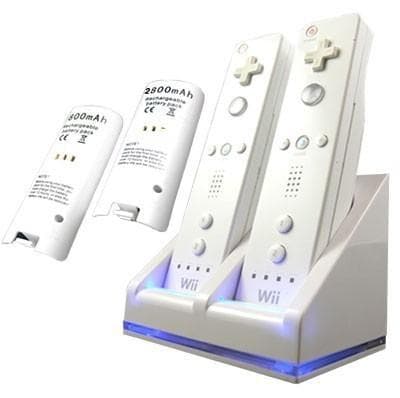 Kompatibelt med Wii Laddningsställ Bluelight Laddningsstation