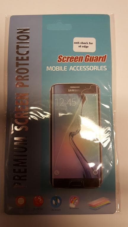 Anti-chock Skärmskydd Samsung Galaxy S6 Edge 2st