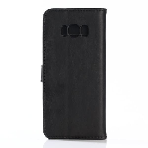 Samsung Galaxy S8 Plus Stilrent plånboksfodral Svart