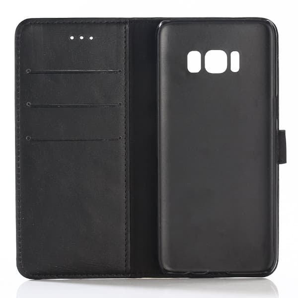 Samsung Galaxy S8 Plus Stilrent plånboksfodral Svart